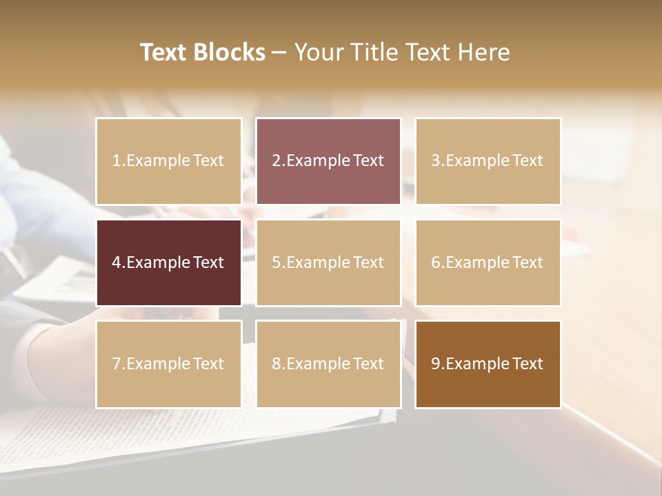 Report Holding Plan PowerPoint Template