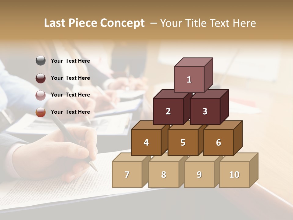 Report Holding Plan PowerPoint Template