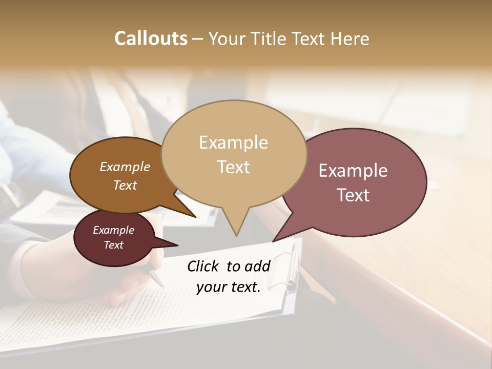 Report Holding Plan PowerPoint Template