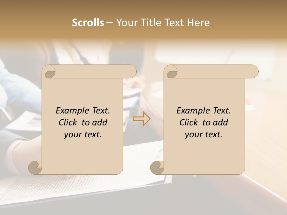Report Holding Plan PowerPoint Template