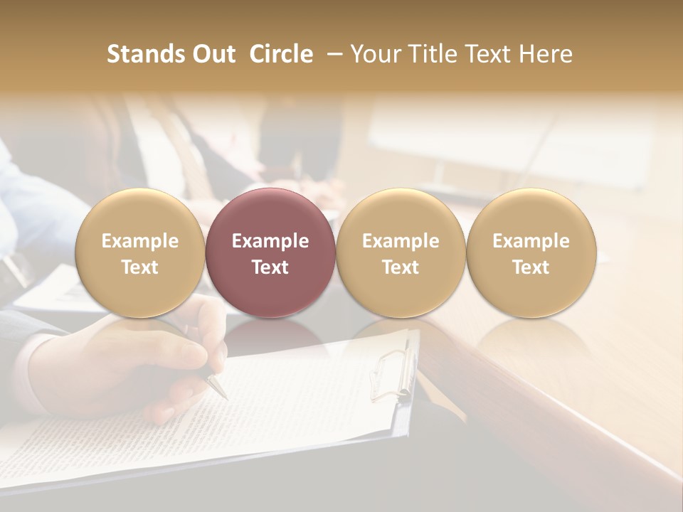 Report Holding Plan PowerPoint Template