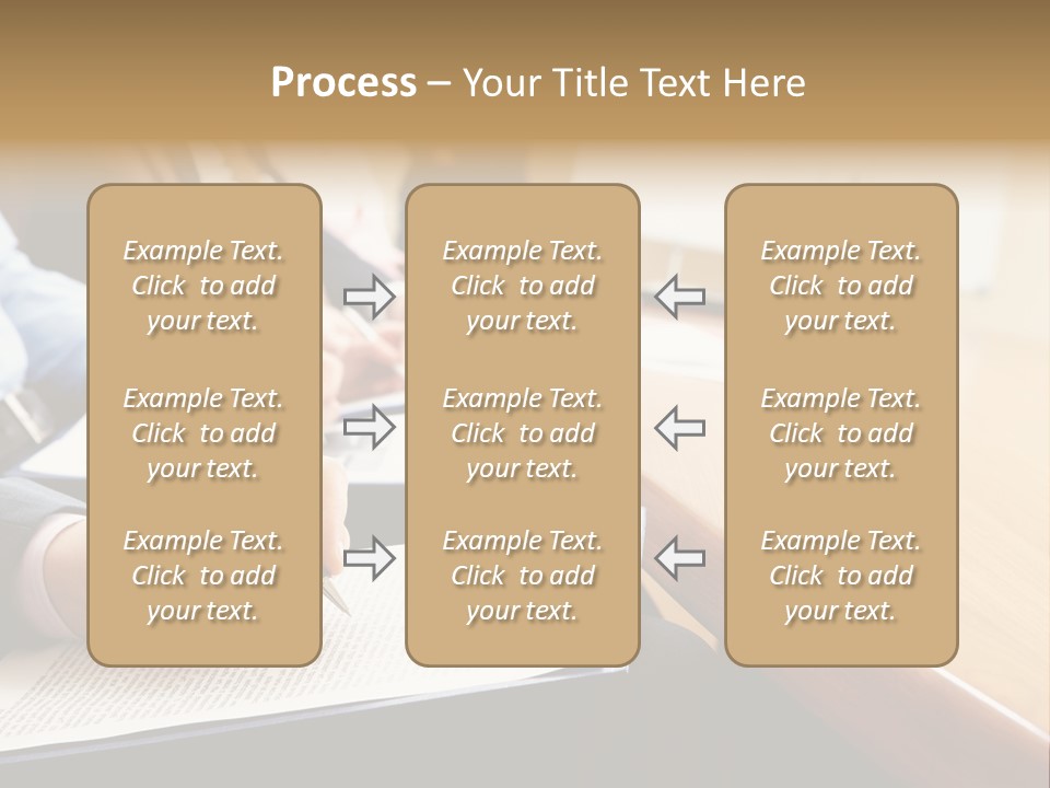 Report Holding Plan PowerPoint Template