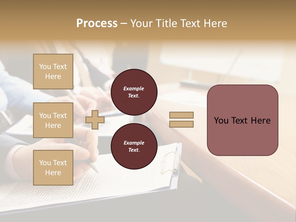 Report Holding Plan PowerPoint Template