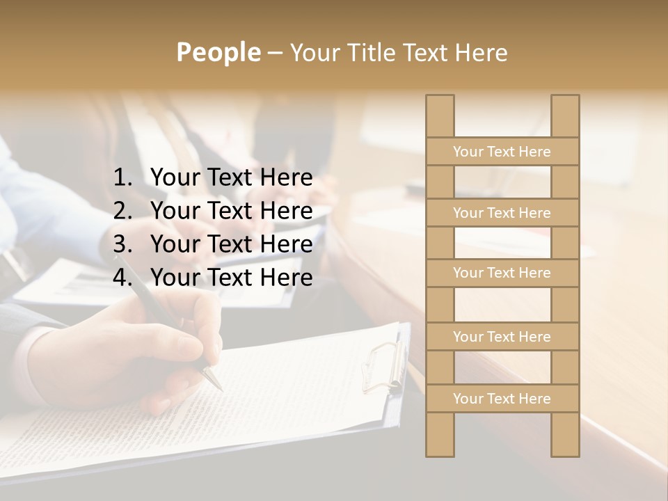Report Holding Plan PowerPoint Template