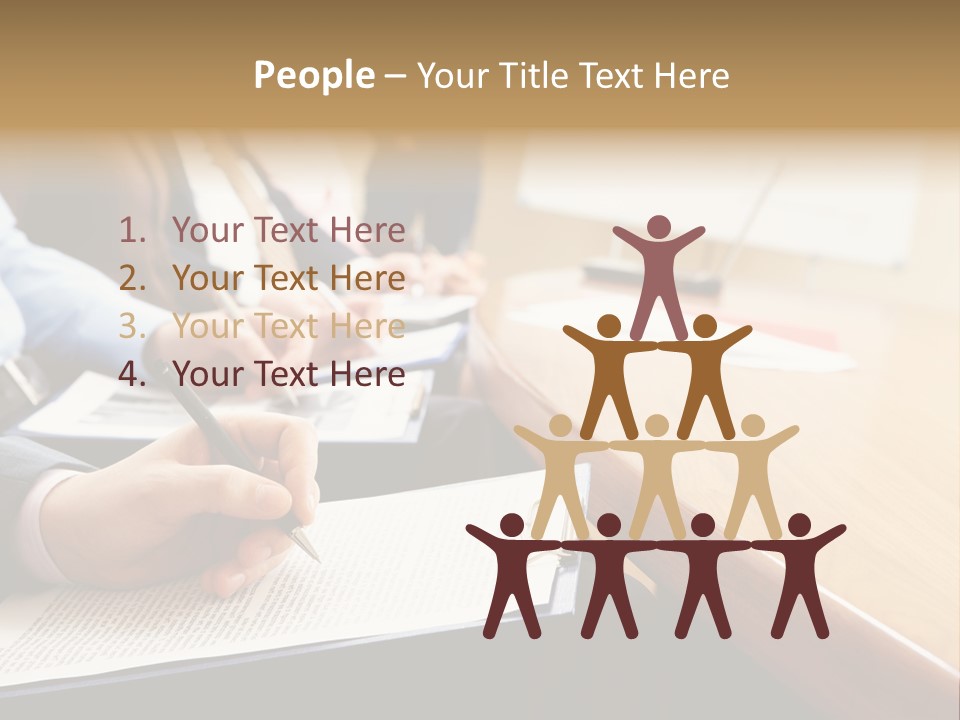 Report Holding Plan PowerPoint Template