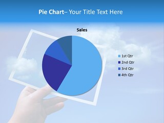 Holding Picture Fresh PowerPoint Template