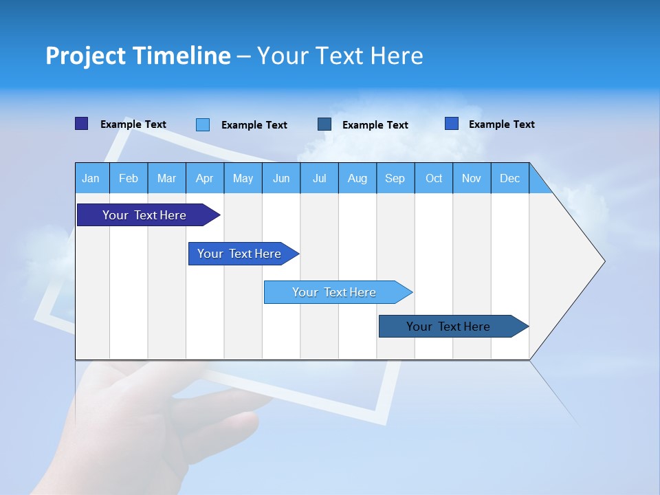 Holding Picture Fresh PowerPoint Template