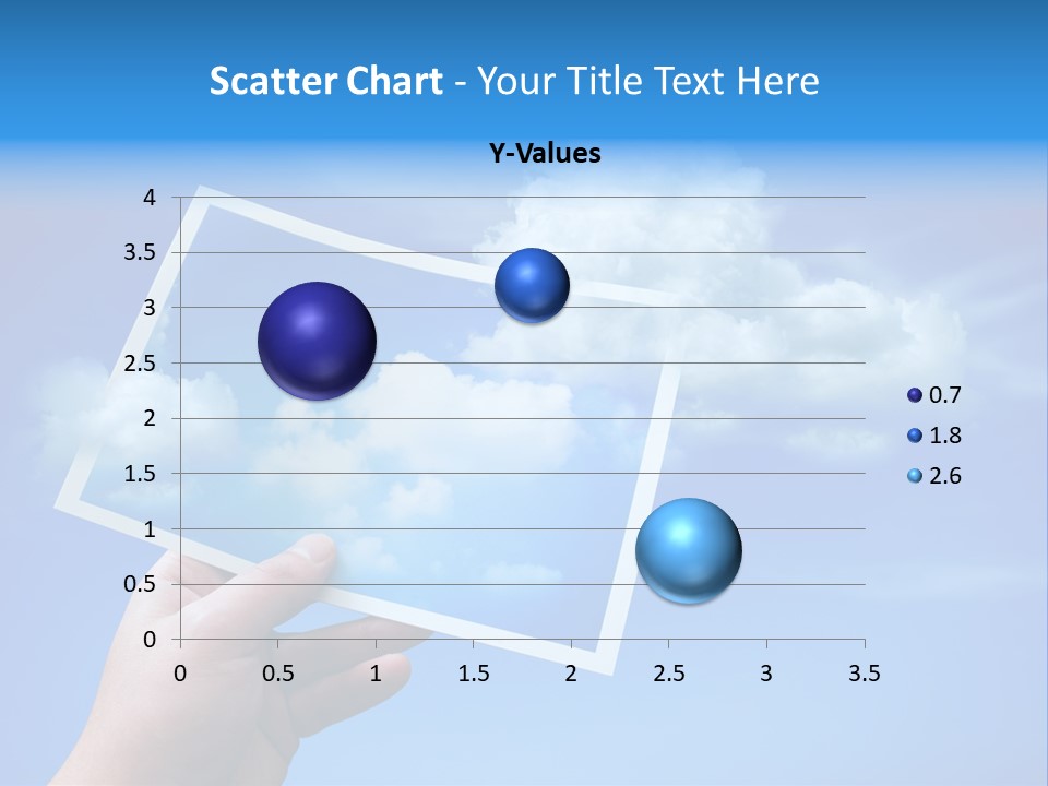 Holding Picture Fresh PowerPoint Template