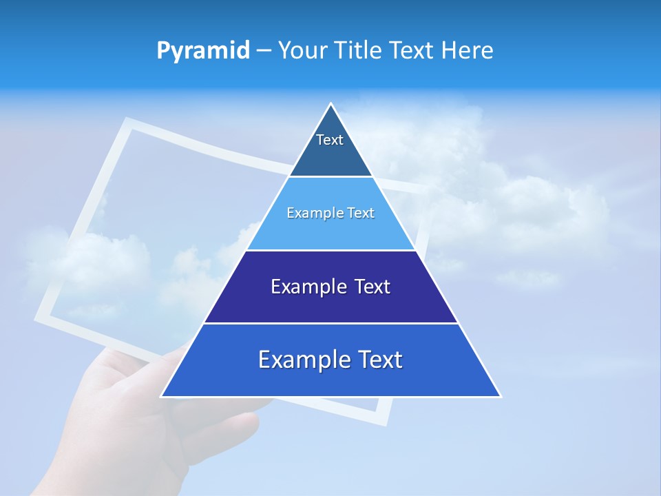 Holding Picture Fresh PowerPoint Template