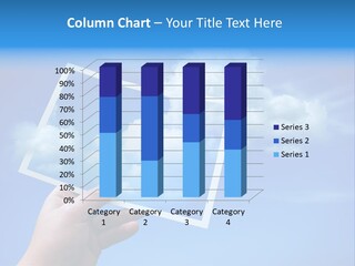 Holding Picture Fresh PowerPoint Template