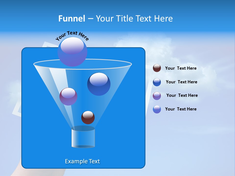 Holding Picture Fresh PowerPoint Template