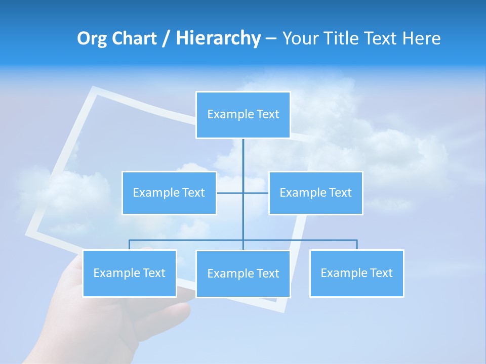 Holding Picture Fresh PowerPoint Template