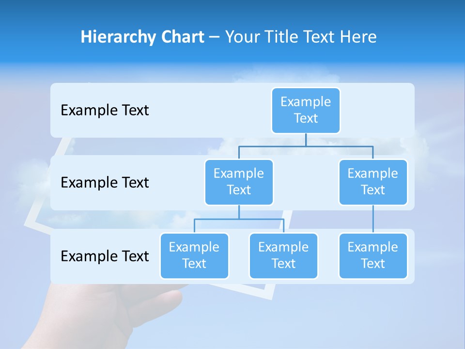 Holding Picture Fresh PowerPoint Template