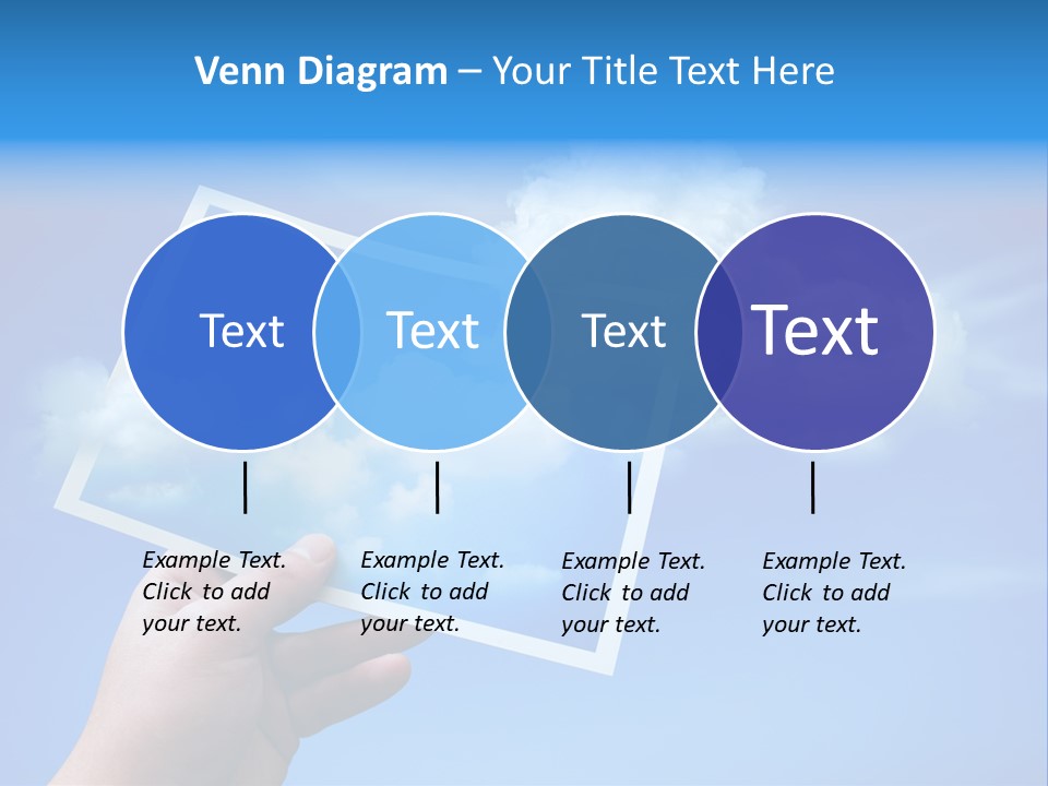 Holding Picture Fresh PowerPoint Template