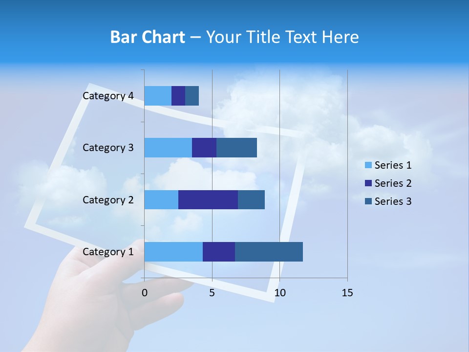 Holding Picture Fresh PowerPoint Template