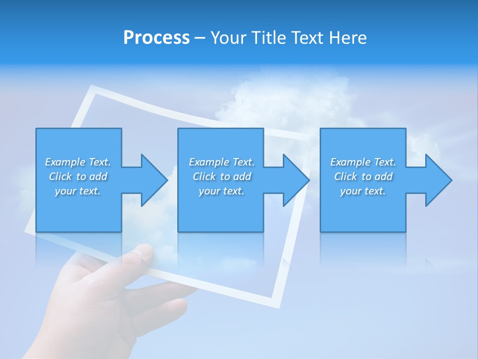 Holding Picture Fresh PowerPoint Template