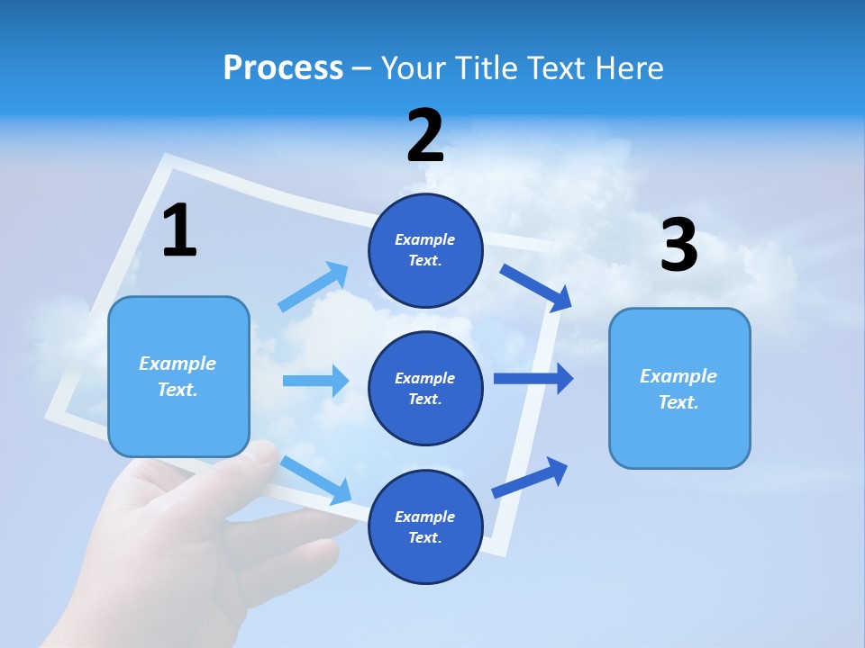 Holding Picture Fresh PowerPoint Template