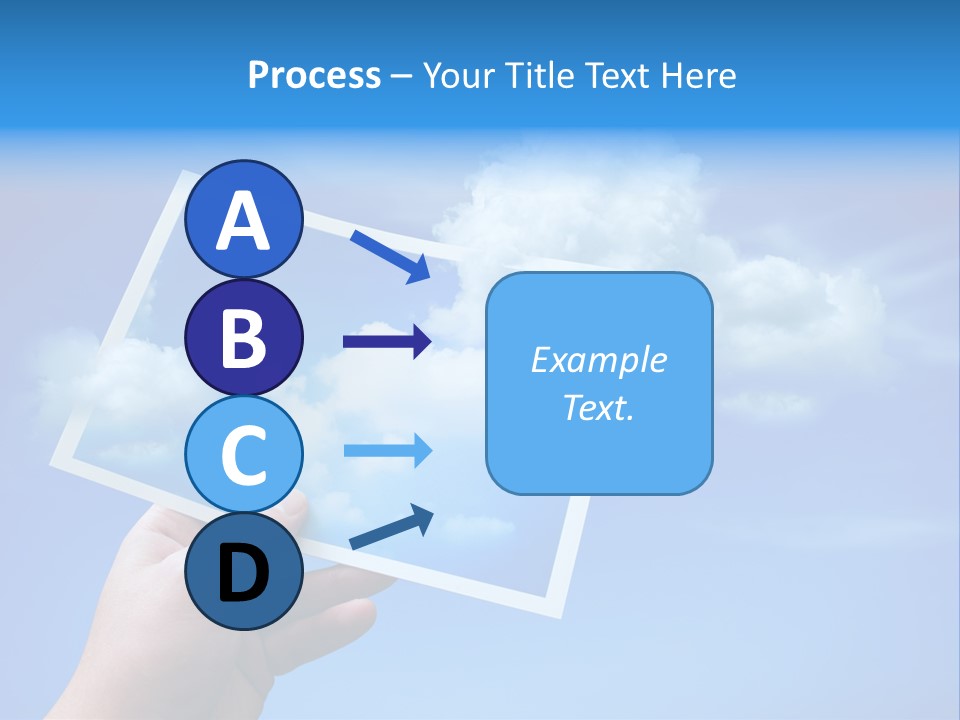 Holding Picture Fresh PowerPoint Template
