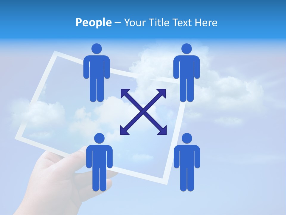 Holding Picture Fresh PowerPoint Template