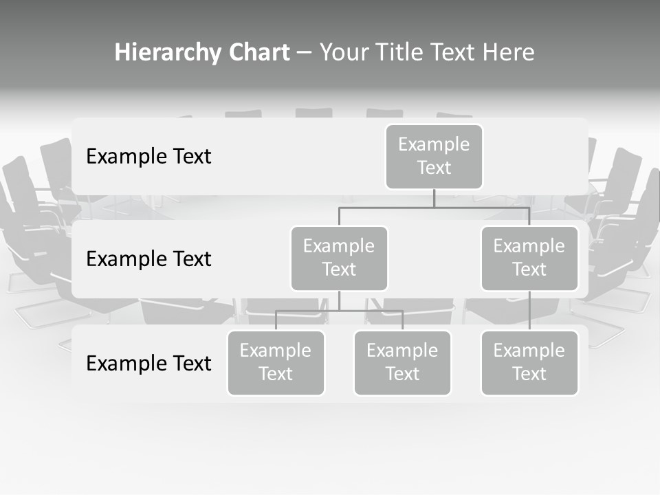 Large White Executive PowerPoint Template