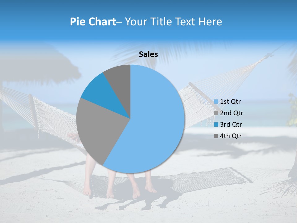 Palm Tranquil Bay PowerPoint Template