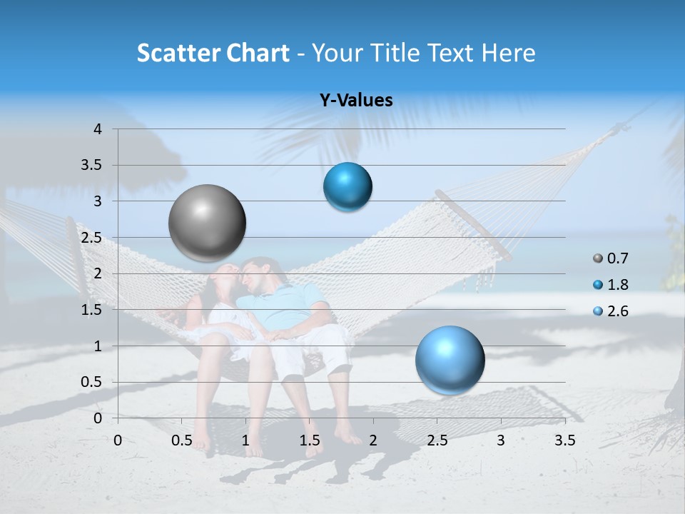 Palm Tranquil Bay PowerPoint Template