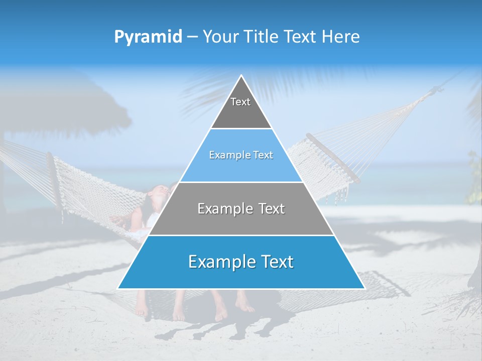 Palm Tranquil Bay PowerPoint Template