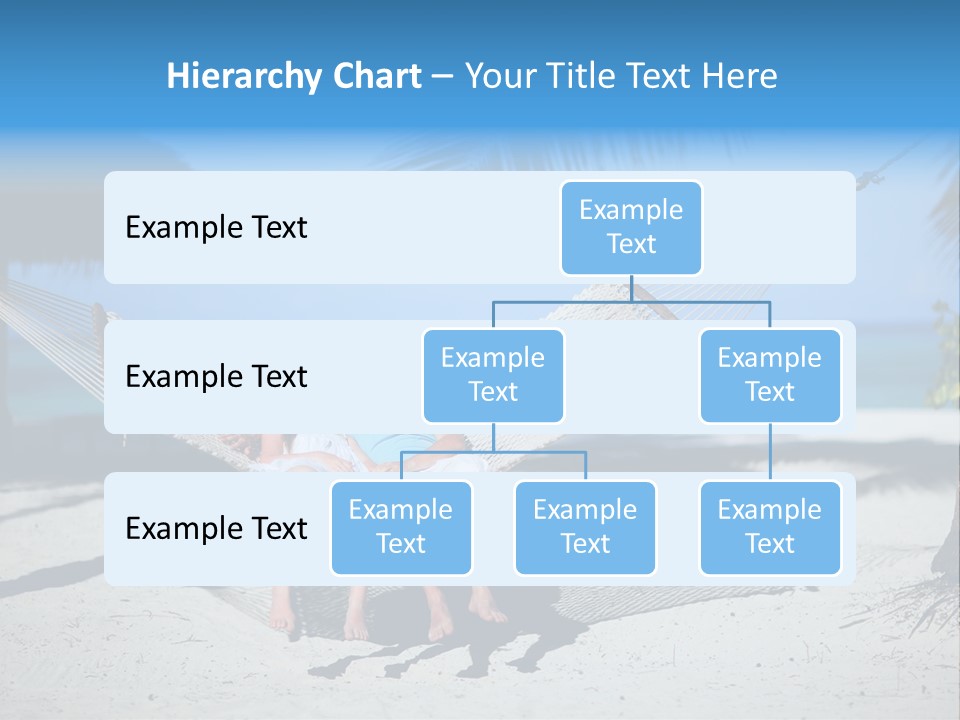 Palm Tranquil Bay PowerPoint Template