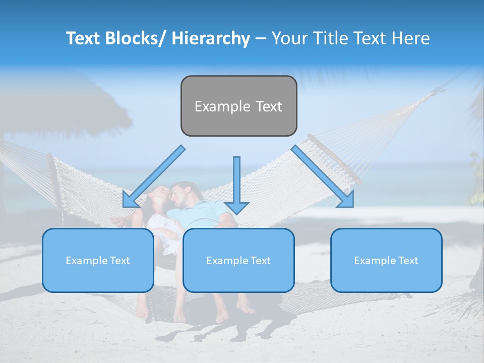 Palm Tranquil Bay PowerPoint Template
