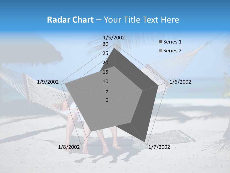Palm Tranquil Bay PowerPoint Template