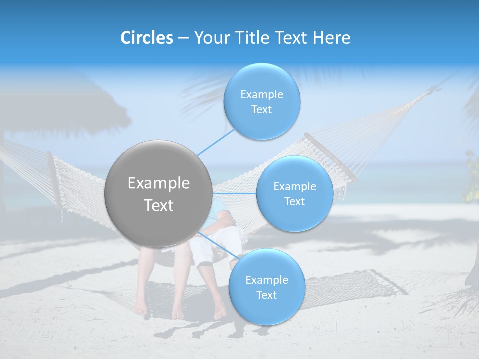 Palm Tranquil Bay PowerPoint Template