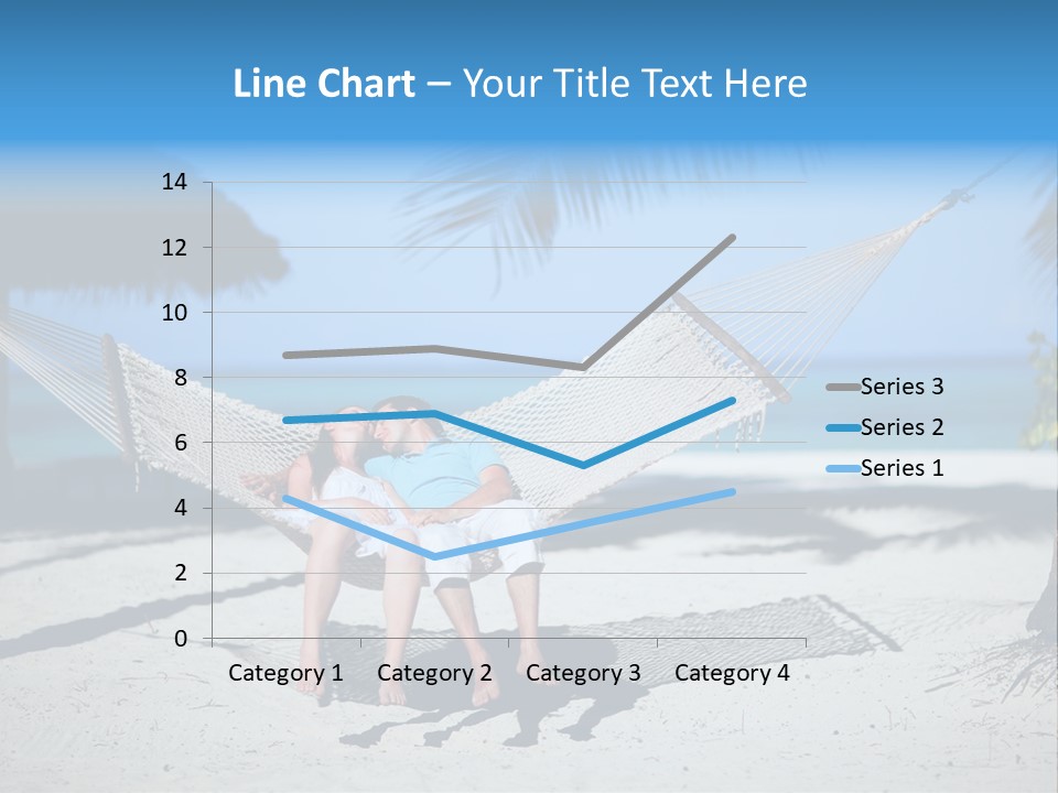 Palm Tranquil Bay PowerPoint Template