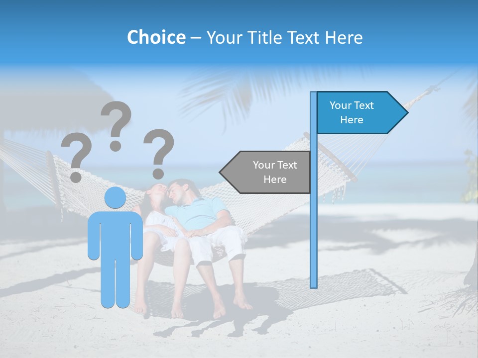 Palm Tranquil Bay PowerPoint Template