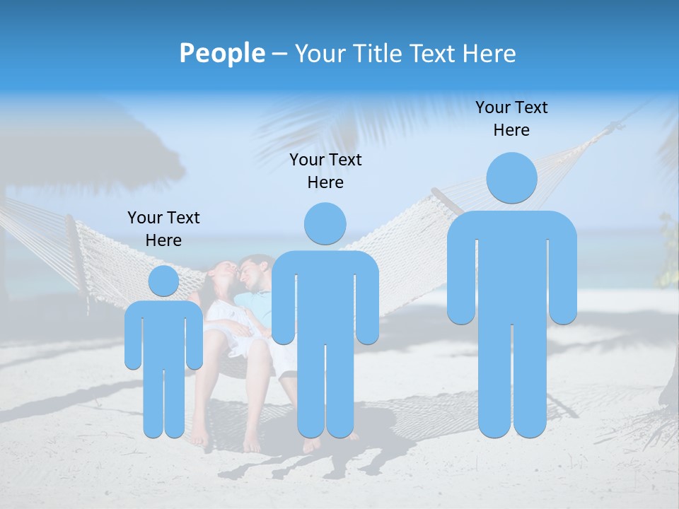 Palm Tranquil Bay PowerPoint Template