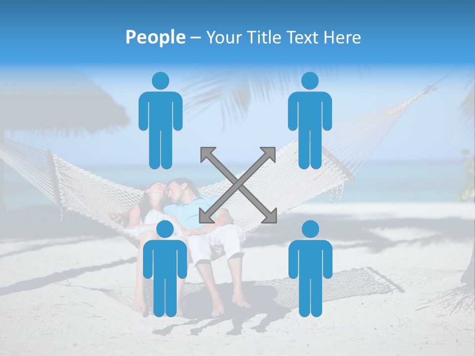 Palm Tranquil Bay PowerPoint Template