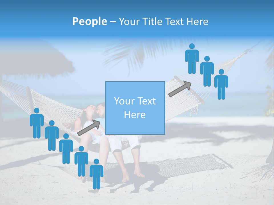 Palm Tranquil Bay PowerPoint Template