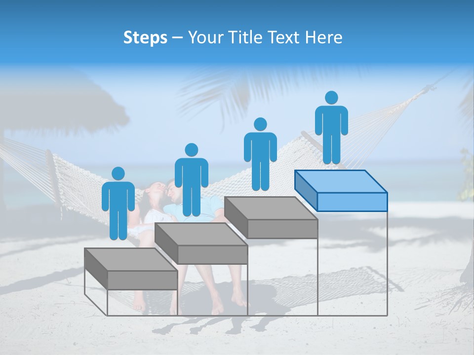 Palm Tranquil Bay PowerPoint Template