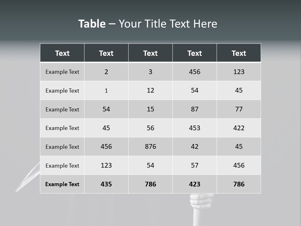 Reaper Black Halloween PowerPoint Template