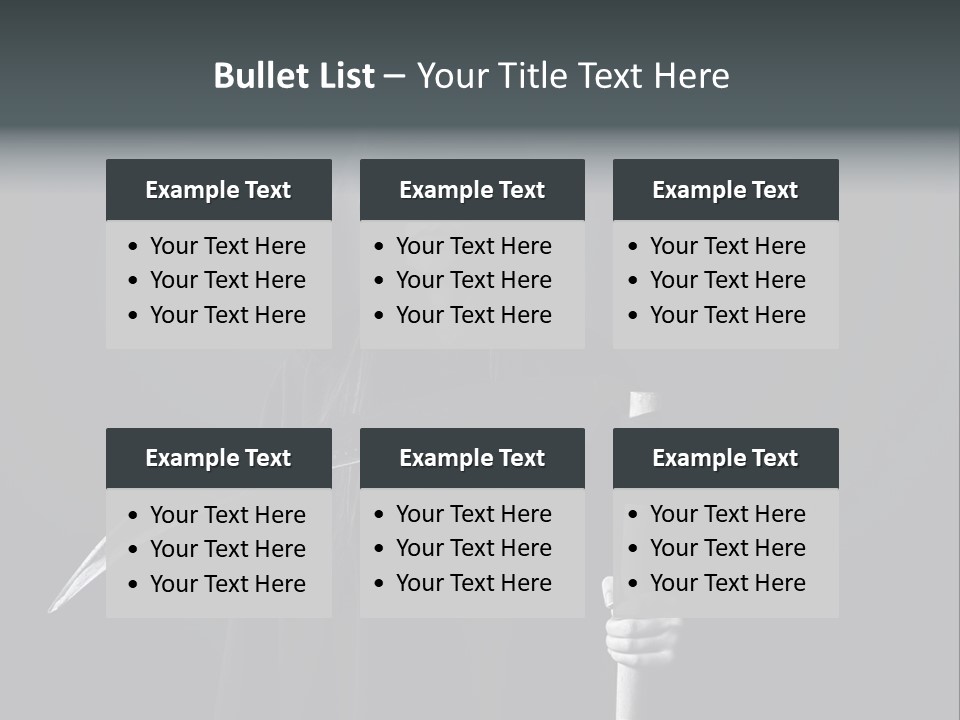 Reaper Black Halloween PowerPoint Template