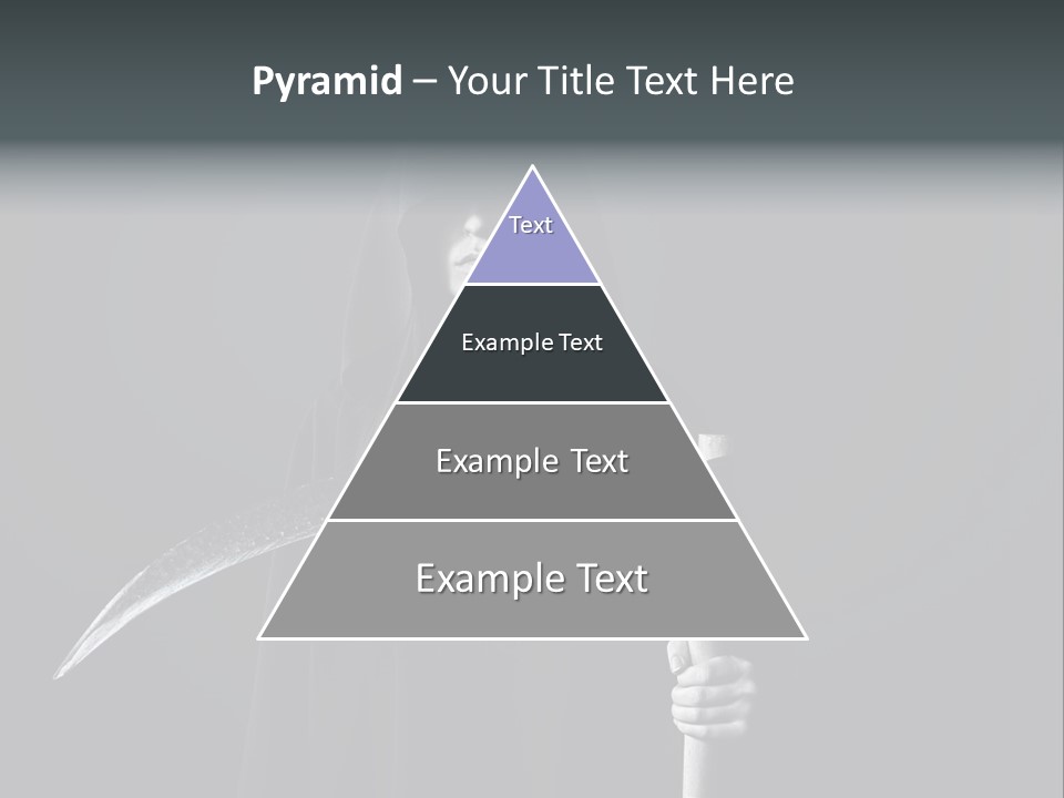 Reaper Black Halloween PowerPoint Template