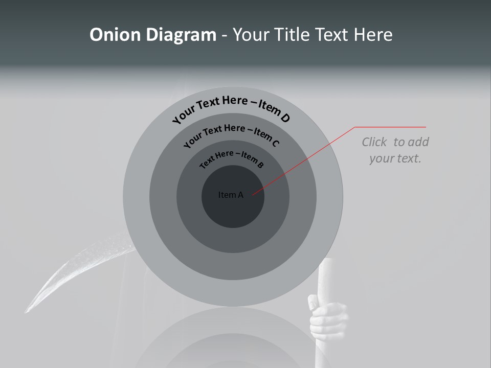 Reaper Black Halloween PowerPoint Template