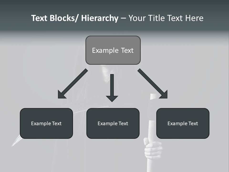 Reaper Black Halloween PowerPoint Template