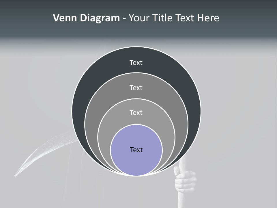 Reaper Black Halloween PowerPoint Template