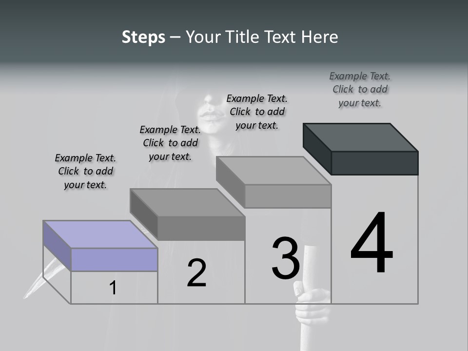 Reaper Black Halloween PowerPoint Template