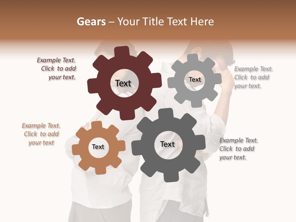 Toon Office Team PowerPoint Template