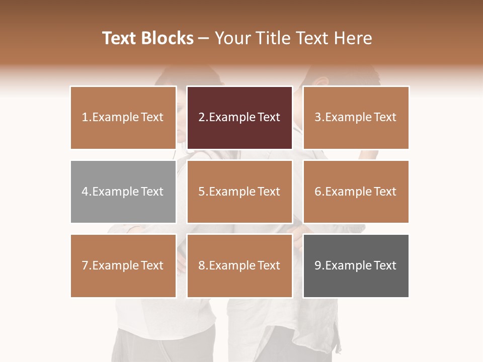 Toon Office Team PowerPoint Template