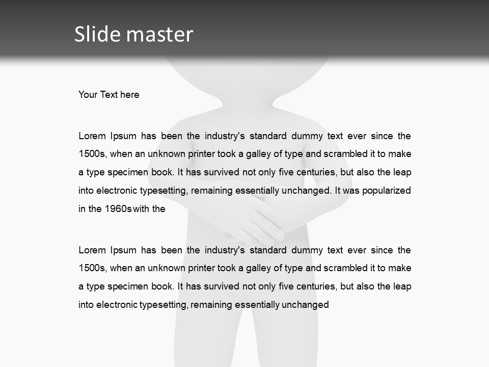 Patrolman Symbol Protect PowerPoint Template