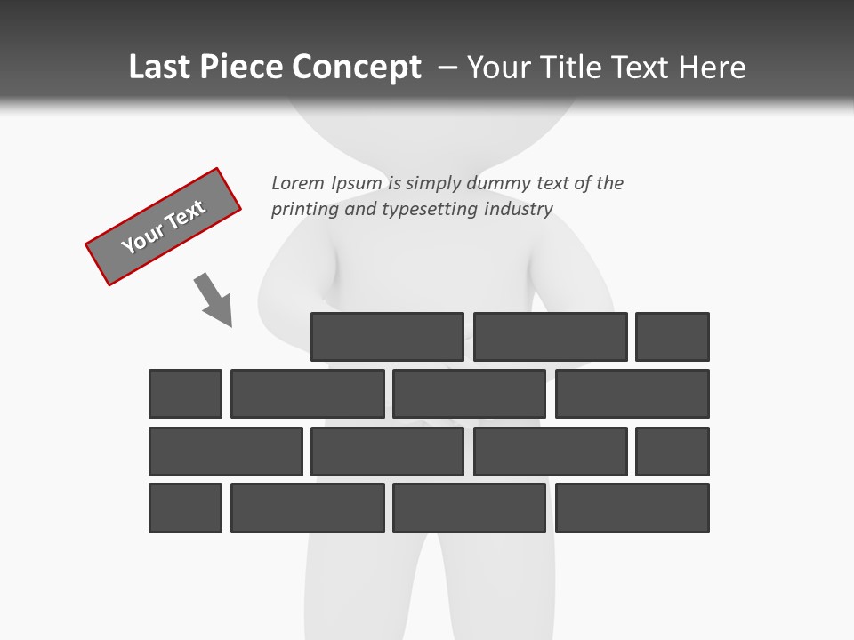Patrolman Symbol Protect PowerPoint Template