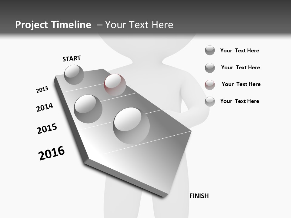 Patrolman Symbol Protect PowerPoint Template