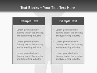 Patrolman Symbol Protect PowerPoint Template